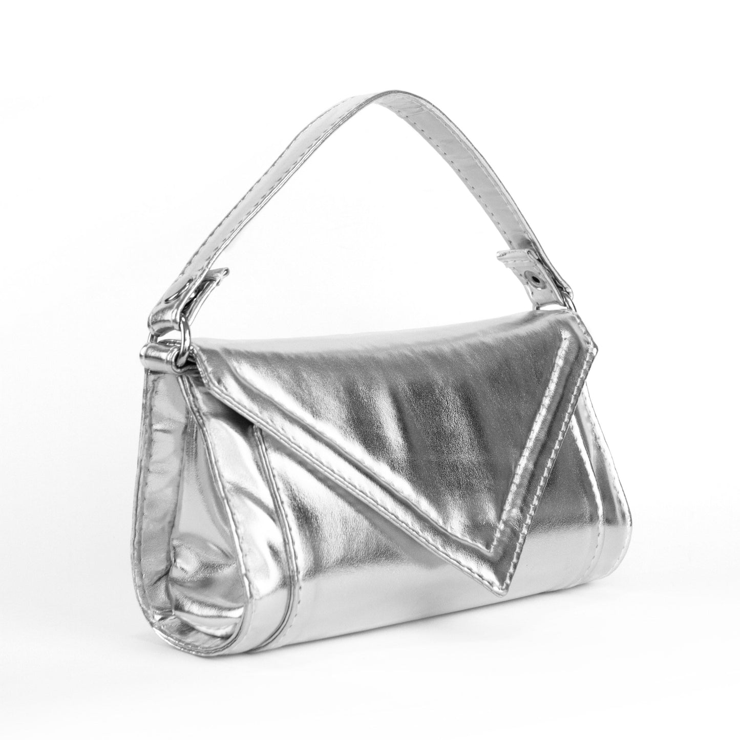 "SILVER" evening handbag