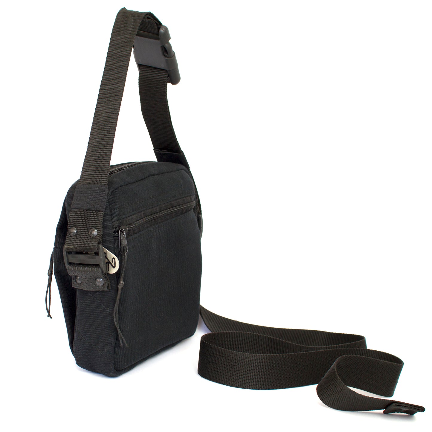 "QUAD" BLACK HANDBAG